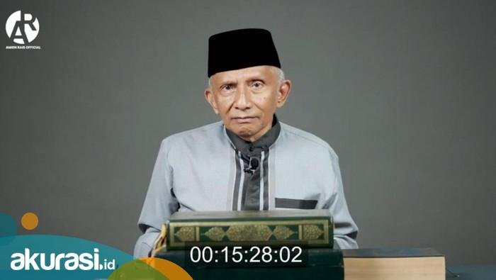 Amien Rais Kritik Keras Jokowi dan Luhut