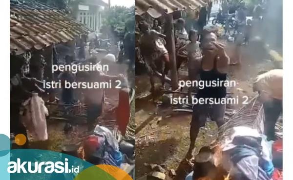 Viral Video Perempuan Bersuami Dua di Cianjur Diusir Warga, Begini Kronologinya
