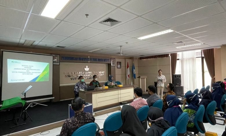 Gelar Sosialisasi, BPJS Ketenagakerjaan Bontang Edukasi Pentingnya Jaminan Sosial Ketenagakerjaan Bagi Tenaga Pendidik