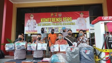 Pasca Kebakaran, Polresta Samarinda Tetapkan Pemilik Mobil Pengetap Sebagai Tersangka