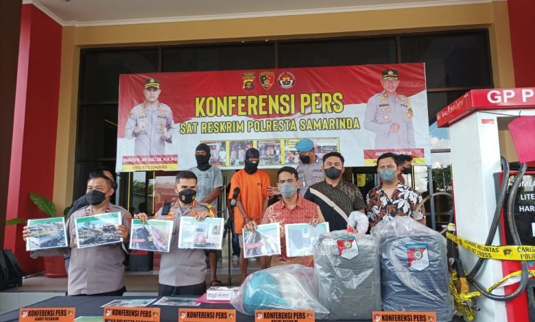 Pasca Kebakaran, Polresta Samarinda Tetapkan Pemilik Mobil Pengetap Sebagai Tersangka