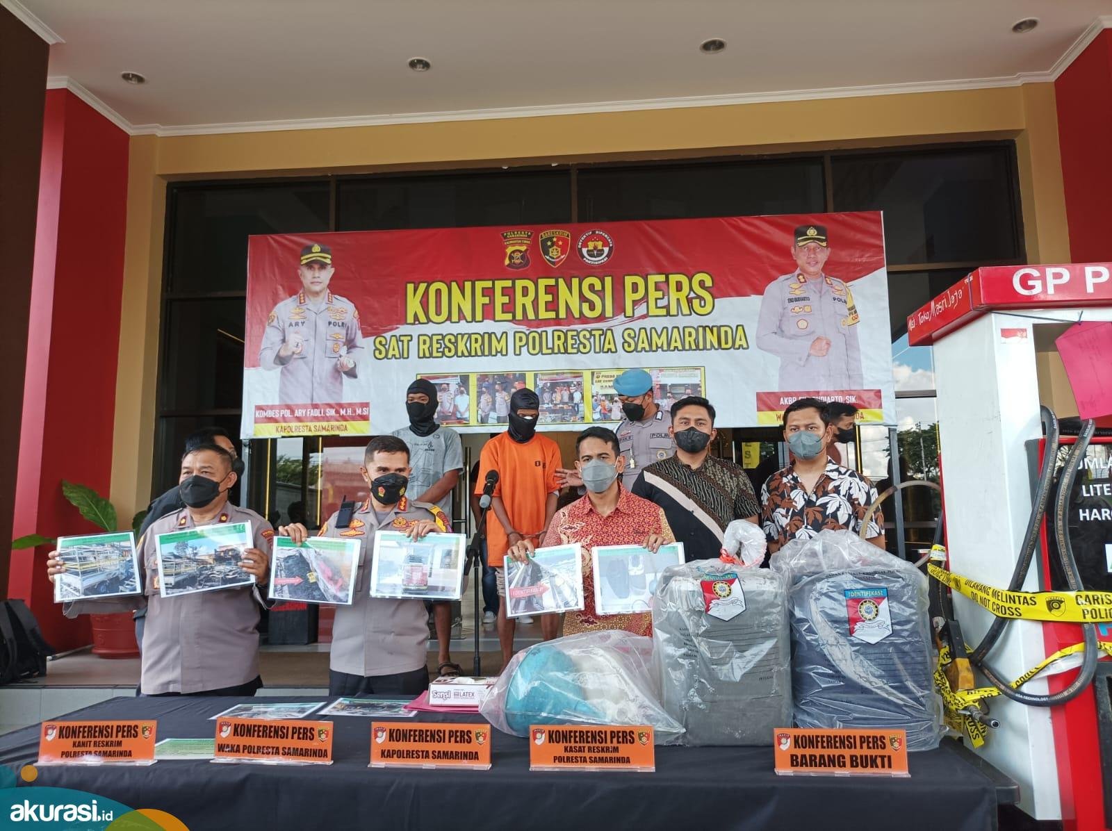 Pasca Kebakaran, Polresta Samarinda Tetapkan Pemilik Mobil Pengetap Sebagai Tersangka