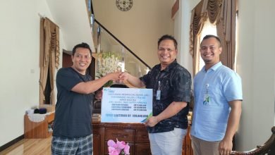 BPJS Ketenagakerjaan Cabang Bontang Serahkan Santunan Kecelakaan Kerja