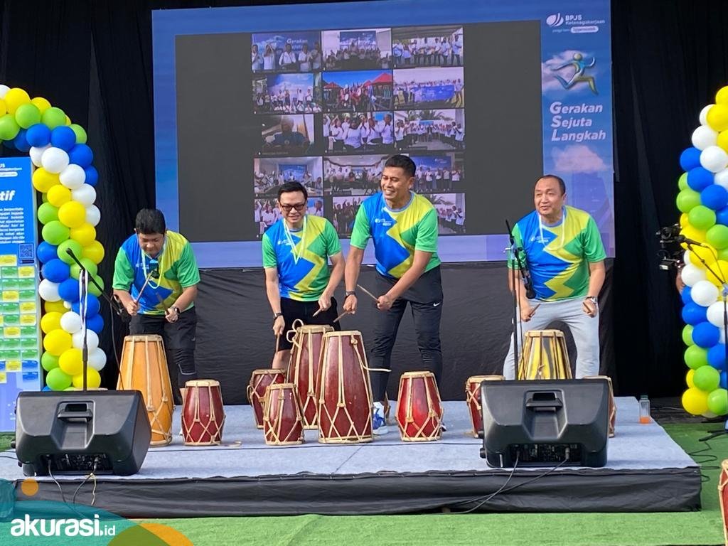 BPJS Ketenagakerjaan Tingkatkan Produktivitas Pekerja Lewat Gerakan Sejuta Langkah