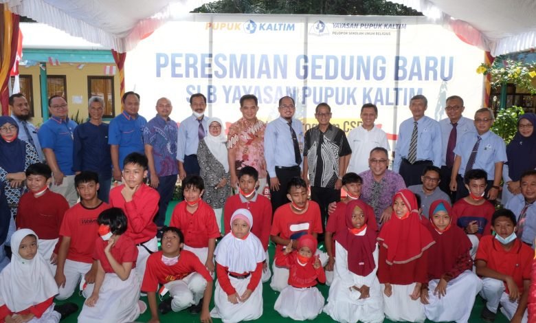 Resmikan Gedung Baru SLB YPK, PKT Hadirkan Fasilitas Mumpuni Bagi ABK di Kota Bontang