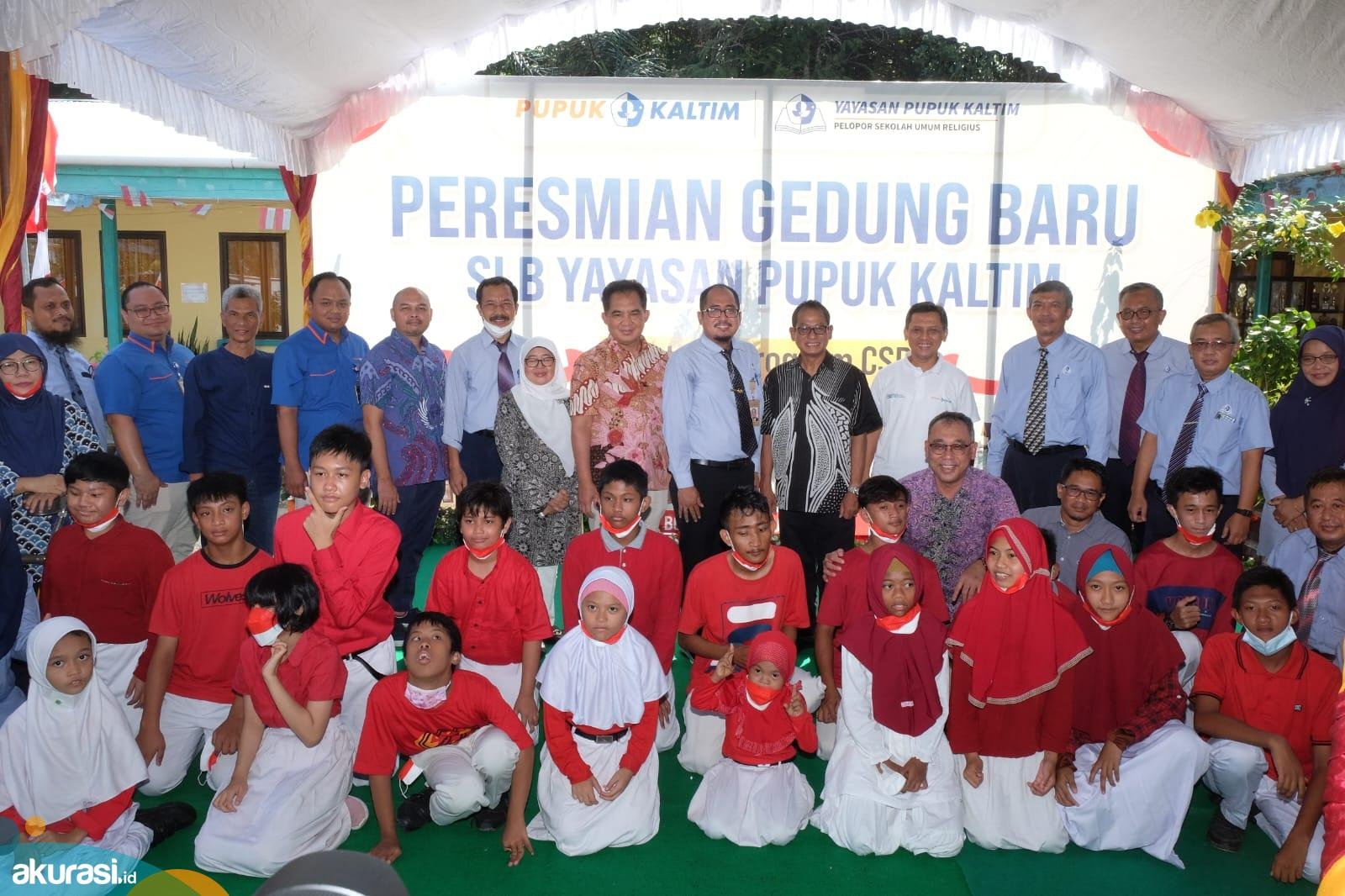 Resmikan Gedung Baru SLB YPK, PKT Hadirkan Fasilitas Mumpuni Bagi ABK di Kota Bontang