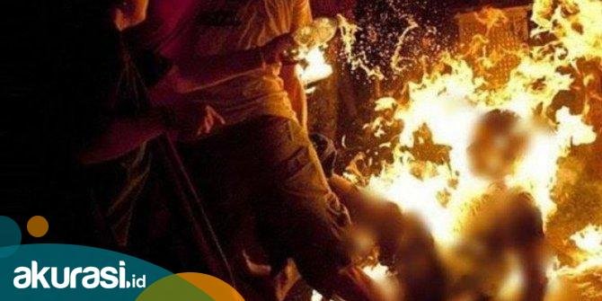 Diduga Terbakar Api Cemburu, Seorang Pria di Balikpapan Nekat Membakar Istrinya Hingga Tewas