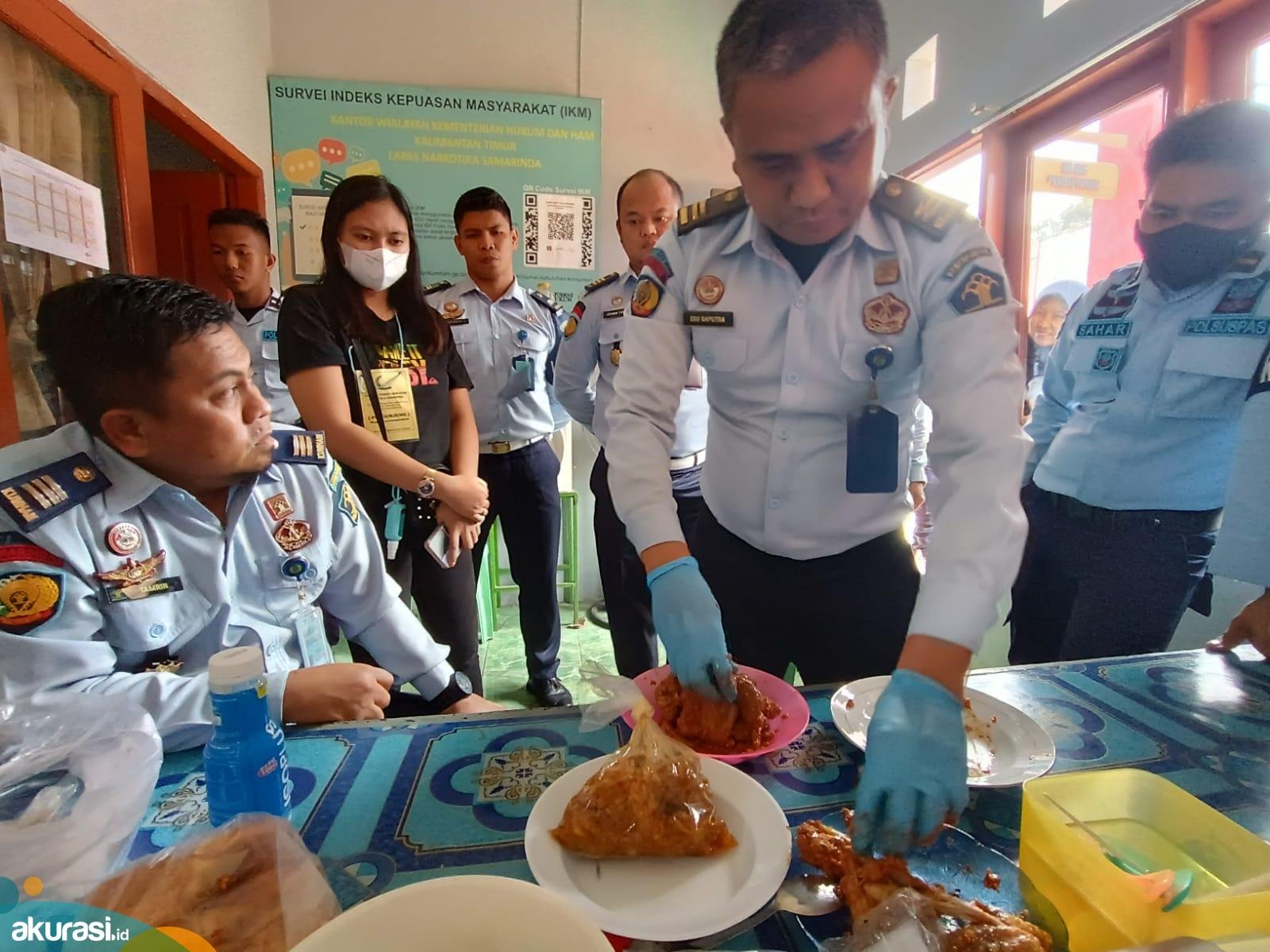 Lagi, Pengunjung Lapas Samarinda Coba Selundupkan Narkoba Dalam Kemasan Makanan