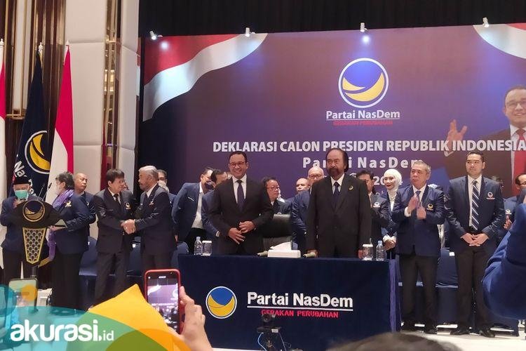 Anies Baswedan Resmi Jadi Capres 2024 dari Partai NasDem