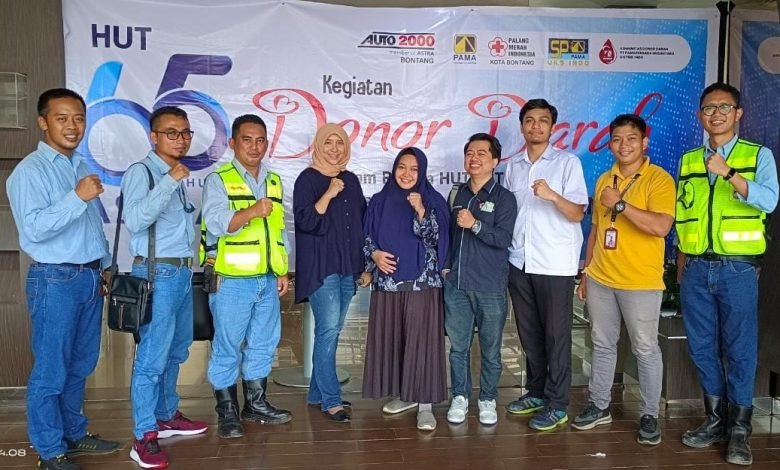 Bantu PMI, Karyawan PAMA Indo Lakukan Aksi Donor Darah