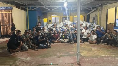 Polres Nunukan Gagalkan Penyelundupan Ratusan Karung Daging dan Sosis Ilegal Asal Malaysia