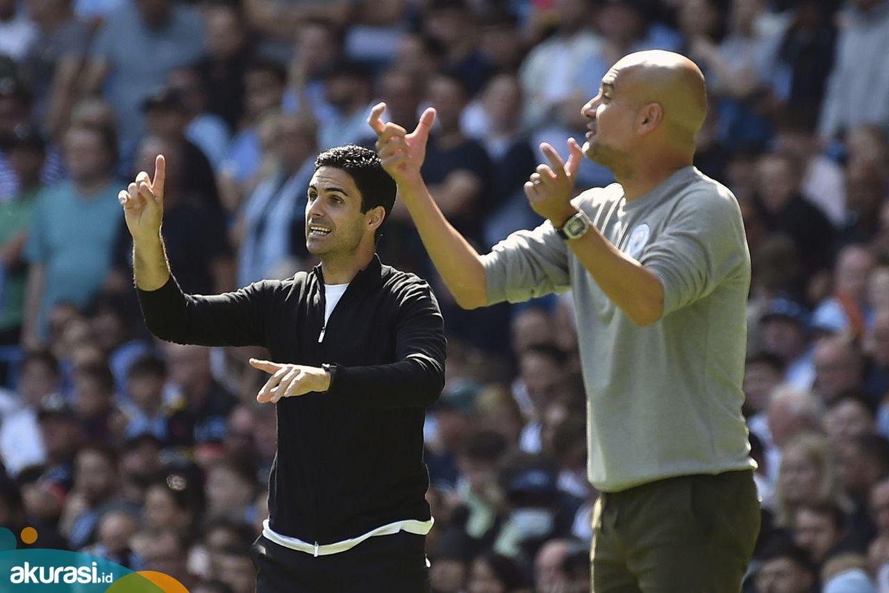 Man City vs Arsenal : Duel Murid dan Guru Akan Tersaji Malam Ini