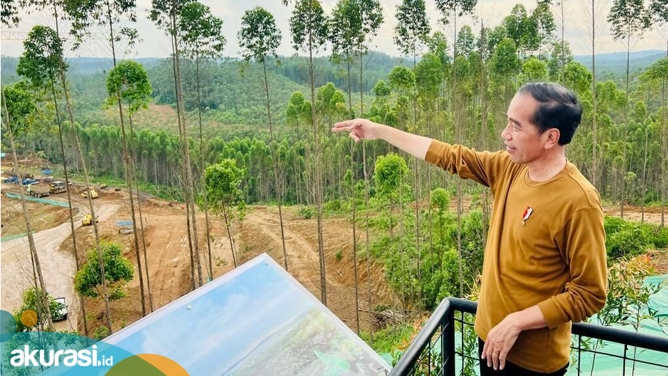 Jokowi Optimis Pembangunan IKN Nusantara Selesai dalam 15 Tahun