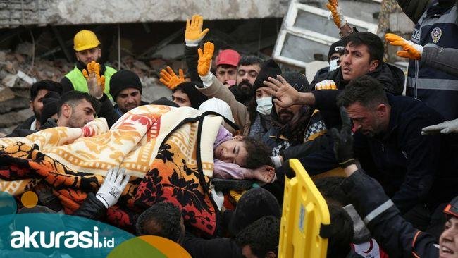Korban Tewas Gempa Turki-Suriah Tembus 3.823 Orang