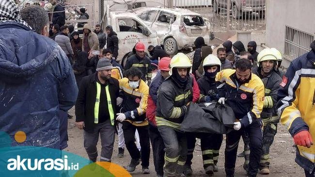 Korban Tewas Gempa Turki-Suriah Tembus 15.383