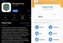 Aplikasi Presensi Bontang Prima Makin Canggih