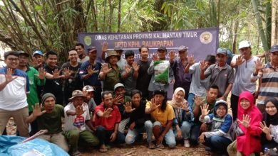 Pupuk Kaltim Gelar Pelatihan Pembuatan Kompos Dengan Biodex. (ist)