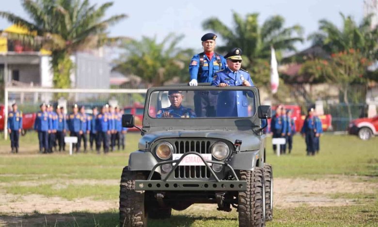 Gubernur Kalimantan Timur, Isran Noor saat bertandang ke Bontang, Kamis (9/3/2023). (Sastro/Prokompim Bontang)
