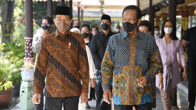 Presiden Jokowi dan Sultan HB X Bicara Politik dalam Pertemuan Keraton Kilen Yogyakarta