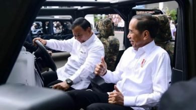 Peresmian Graha Utama Akademi Militer: Prabowo Sambut Kedatangan Presiden Jokowi