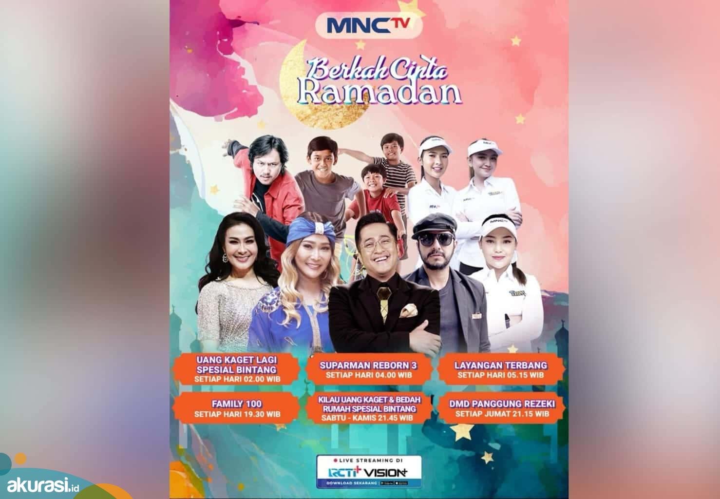 Hadirkan Rangkaian Program Spesial ‘Berkah Cinta Ramadan’ Selama Bulan Ramadan di MNCTV