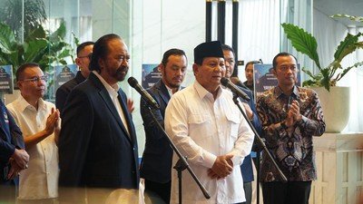 NasDem Resmi Dukung Pemerintahan Prabowo-Gibran, Surya Paloh Nyatakan Optimisme Kebangsaan