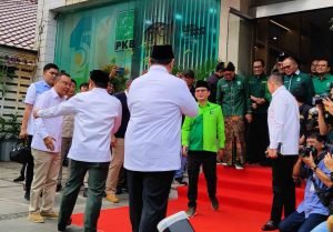 Prabowo Sambangi DPP PKB Pasca Ditetapkan Sebagai Presiden Terpilih