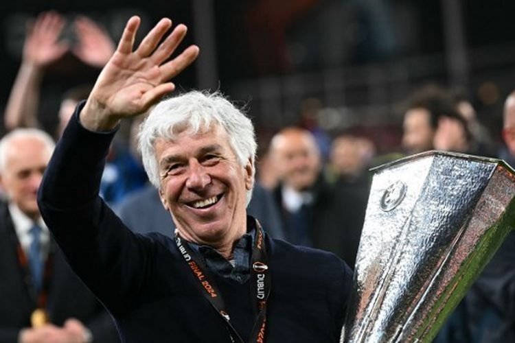 Gasperini Bawa Atalanta Juara Liga Europa dan Pecahkan Rekor