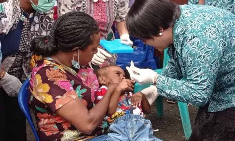 Upaya Cegah Polio, Manokwari Targetkan Vaksinasi Massal Anak-Anak