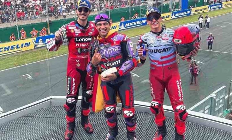 Martin Berjaya di MotoGP Prancis 2024, Marquez dan Bagnaia Bersaing Ketat