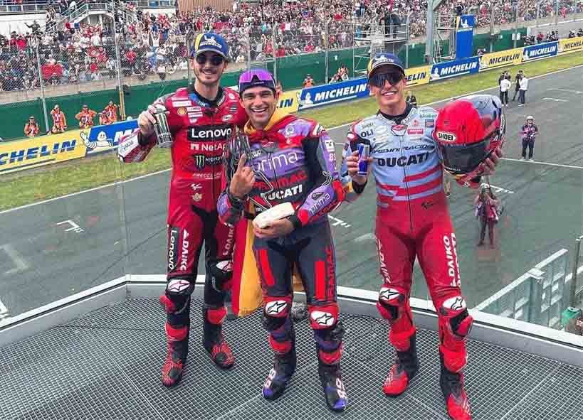 Martin Berjaya di MotoGP Prancis 2024, Marquez dan Bagnaia Bersaing Ketat