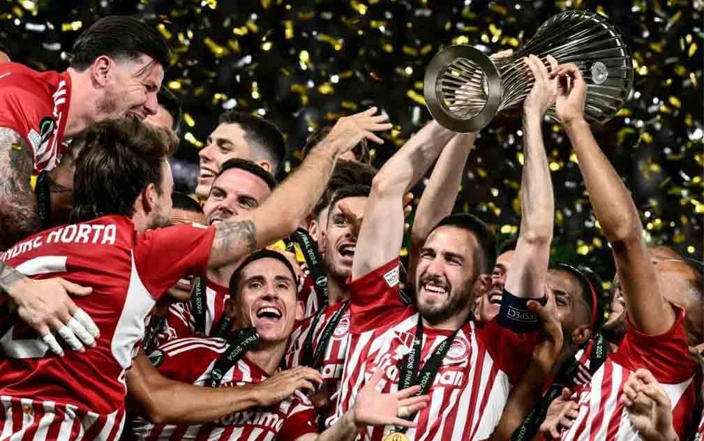 Olympiacos Raih Gelar Juara Liga Conference Usai Kalahkan Fiorentina 1-0