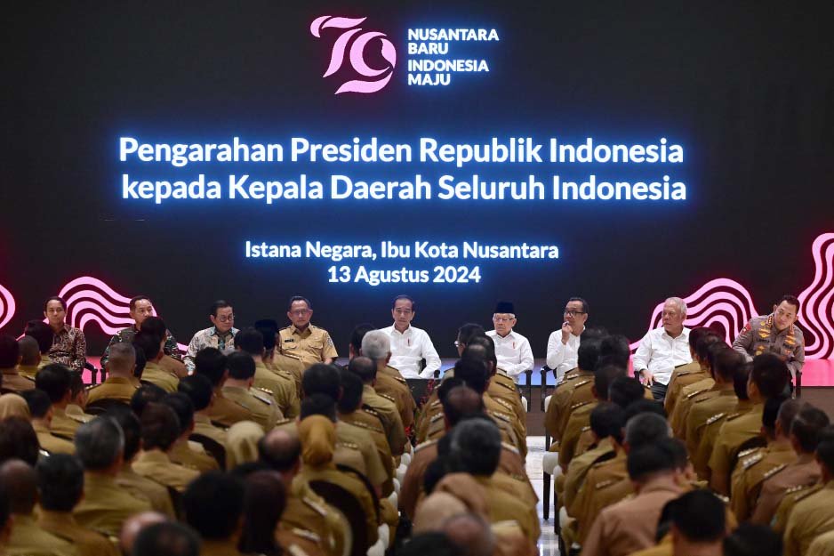 Presiden Jokowi Ajak Kepala Daerah Pastikan Keamanan Pilkada dan Jaga Daya Beli Masyarakat