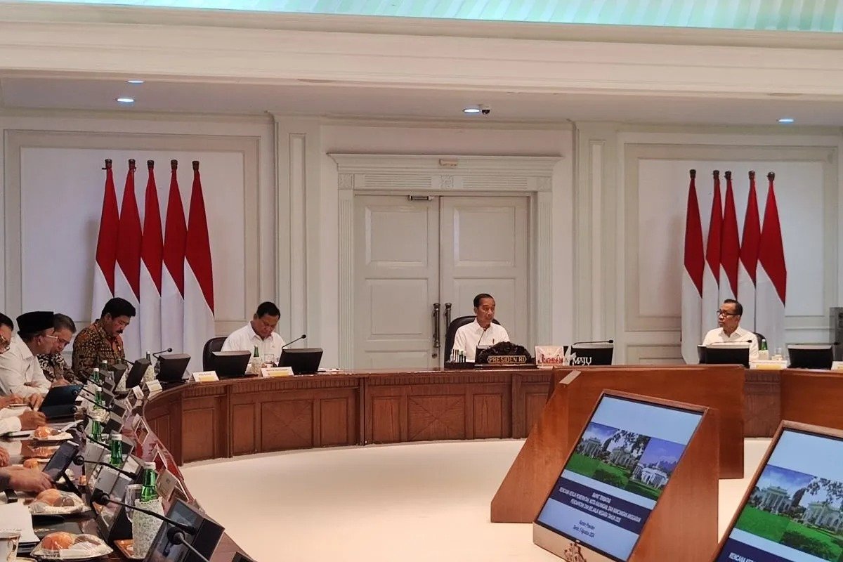 Jokowi dan Prabowo Bahas Rencana Kerja Pemerintah dan RAPBN 2025