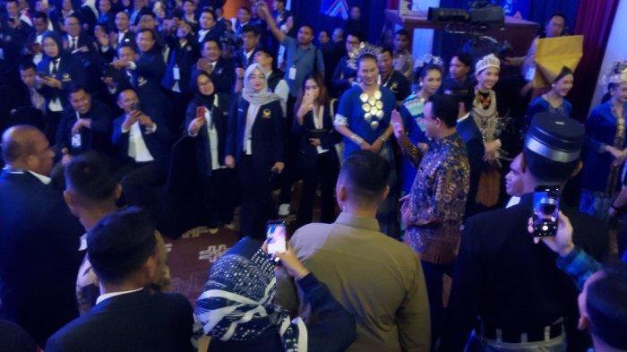 Momen Surya Paloh Mempertemukan Anies Baswedan dan Jokowi di Kongres III Nasdem, Kader Serukan Nama Anies