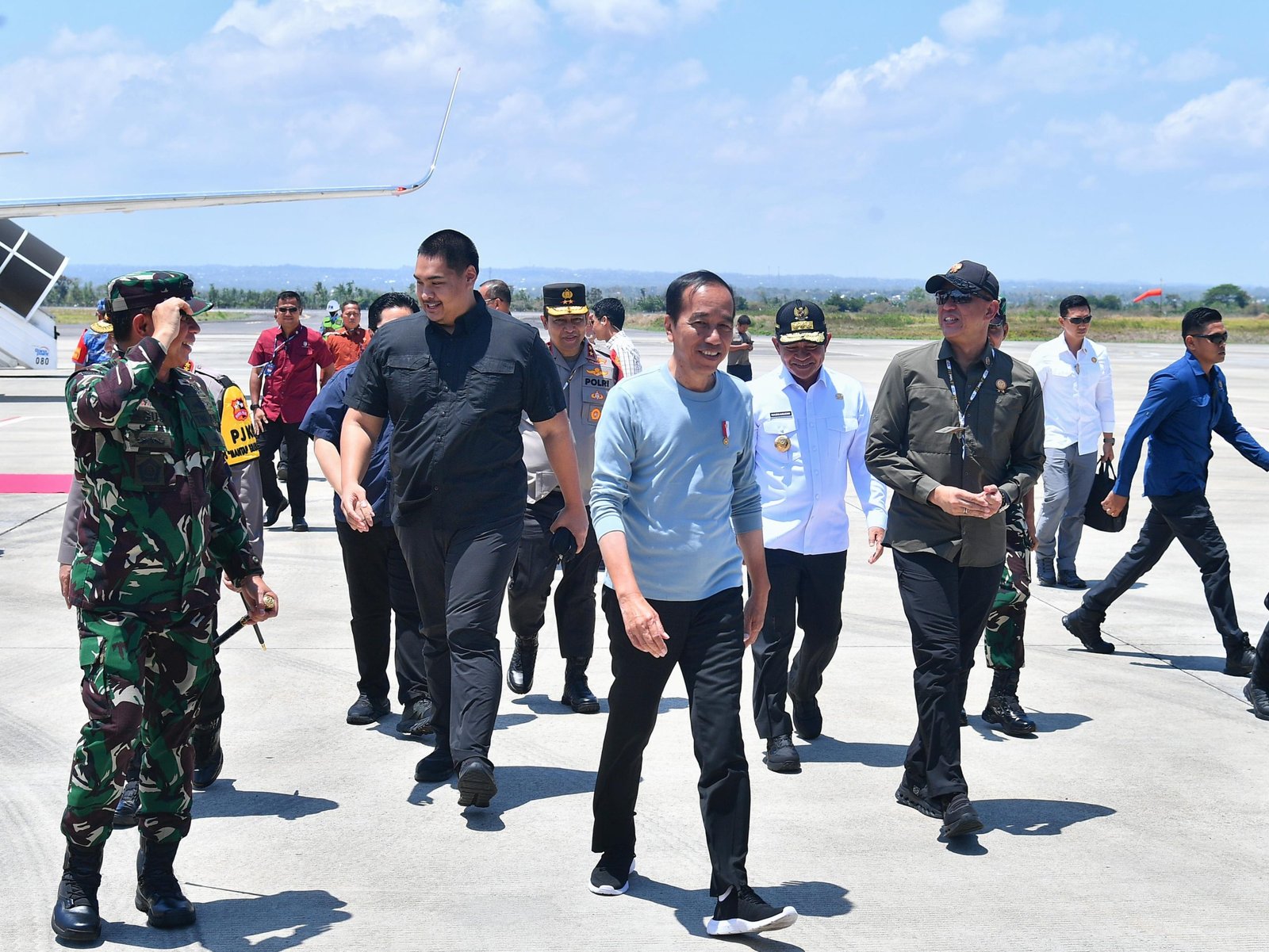 Presiden Joko Widodo Hadir di Sirkuit Mandalika