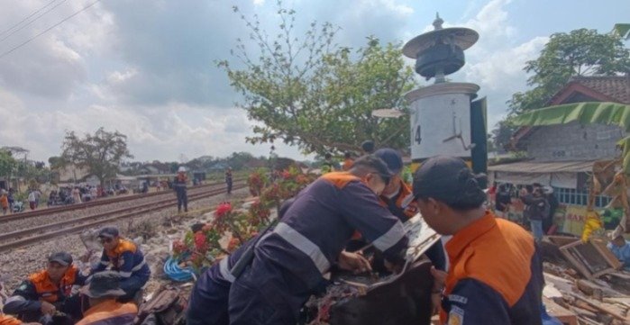 Sopir Truk Pengaduk Semen Sebabkan Kecelakaan KA Taksaka di Bantul, Mengaku Tak Lihat Tanda Palang