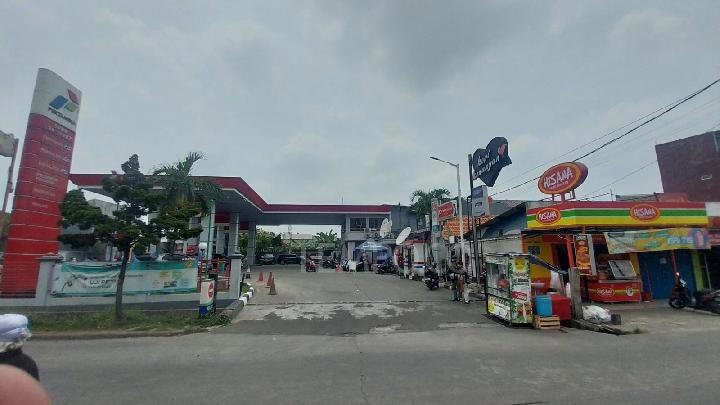 Pria di Tangsel Bakar Diri di Depan SPBU, Diduga Karena Masalah Keluarga