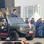 Danjen Kopassus Mayjen TNI Djon Afriandi Pimpin Upacara HUT ke-79 TNI di Monas