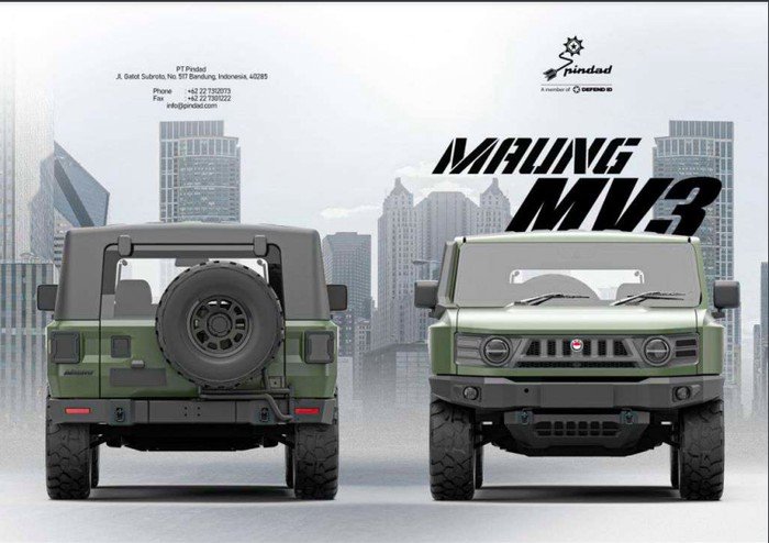 PT Pindad Siap Produksi Maung untuk Kendaraan Dinas Menteri Era Prabowo-Gibran