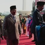 Momen Jokowi, Gibran, dan Prabowo Tampil Bersama di HUT ke-79 TNI di Monas