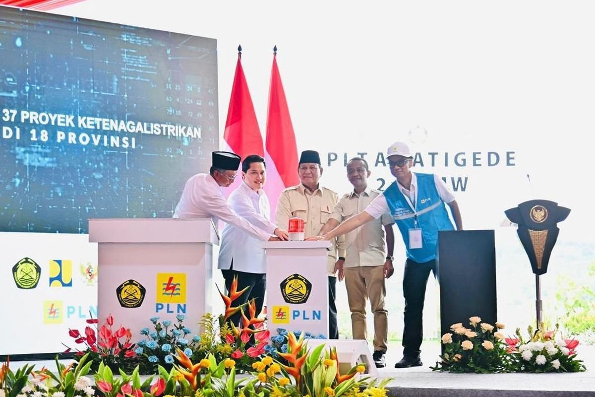 Prabowo Resmikan 37 Proyek Ketenagalistrikan Senilai Rp 72 Triliun, Dorong Transformasi Energi di Indonesia