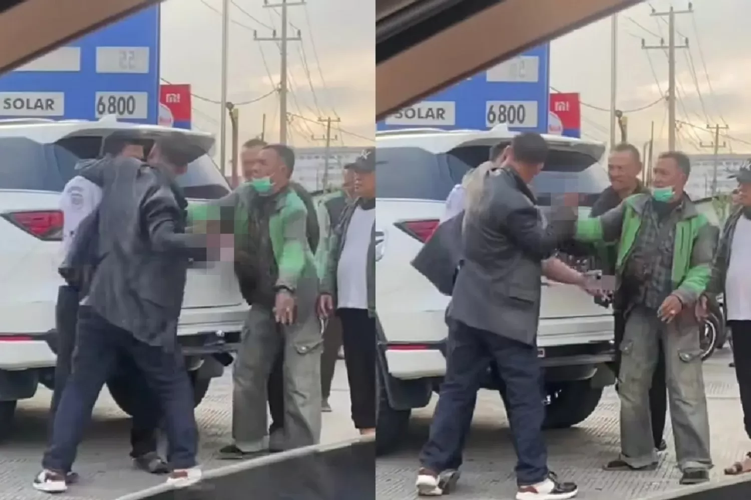 Pengemudi Pajero Aniaya Kondektur Bus Damri di SPBU Lampung, Pelaku Sudah Ditangkap