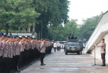 Pengamanan Ketat di Jakarta Pusat: 588 Personel Dikerahkan untuk Unjuk Rasa dan Pelantikan Kepala Daerah
