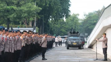 Pengamanan Ketat di Jakarta Pusat: 588 Personel Dikerahkan untuk Unjuk Rasa dan Pelantikan Kepala Daerah