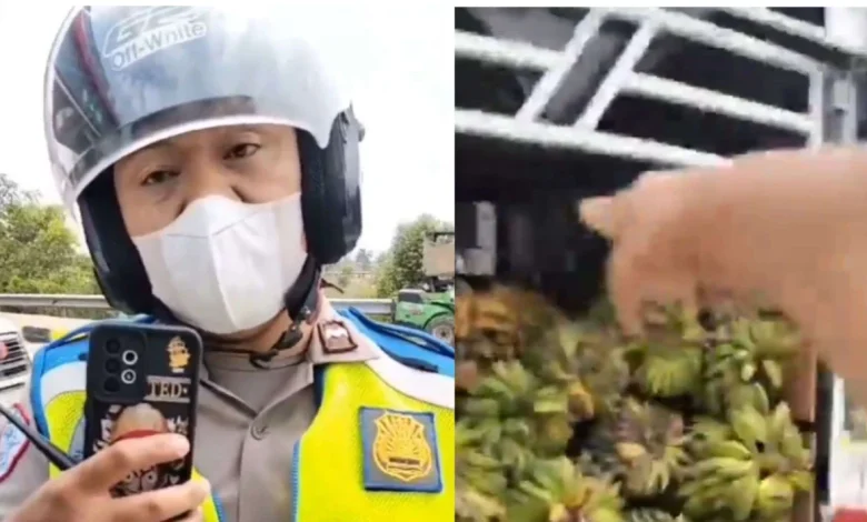 Anggota Polantas Polrestabes Palembang Viral Setelah Curigai Sopir Truk Bawa Narkoba, Ini Klarifikasinya