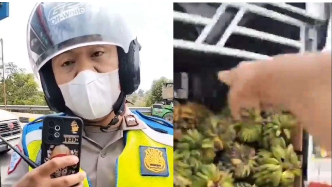 Anggota Polantas Polrestabes Palembang Viral Setelah Curigai Sopir Truk Bawa Narkoba, Ini Klarifikasinya