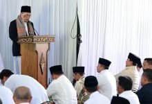 Presiden Prabowo Subianto Laksanakan Sholat Jumat di Akmil Magelang Sebelum Bertolak ke Jakarta