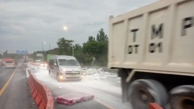 Kecelakaan Beruntun di Tol Cipularang KM 91+800: Truk Bermuatan Kasur, Kertas, dan Minibus Innova Terlibat