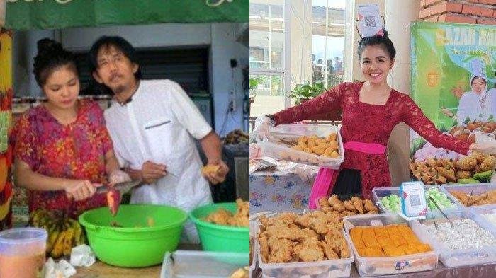 Karina Ranau Jualan Takjil di Ramadan 2025, Gunakan Bando QRIS untuk Memudahkan Pembayaran